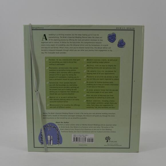 Bride's Essential Wedding Planner Deluxe Edition Amy Nebens - Picture 6 of 16